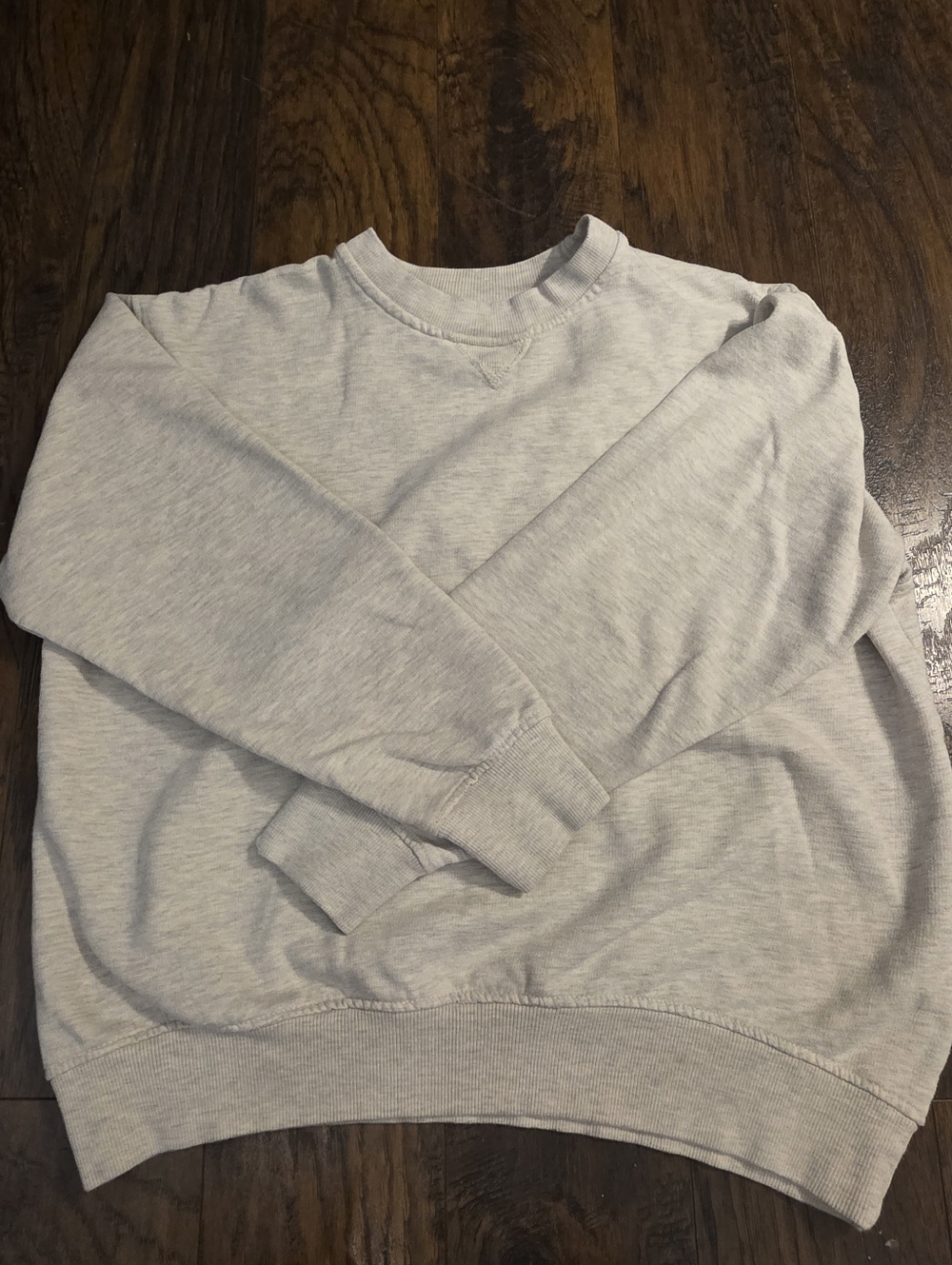 Women's Crewneck Sweatshirt - Light Gray